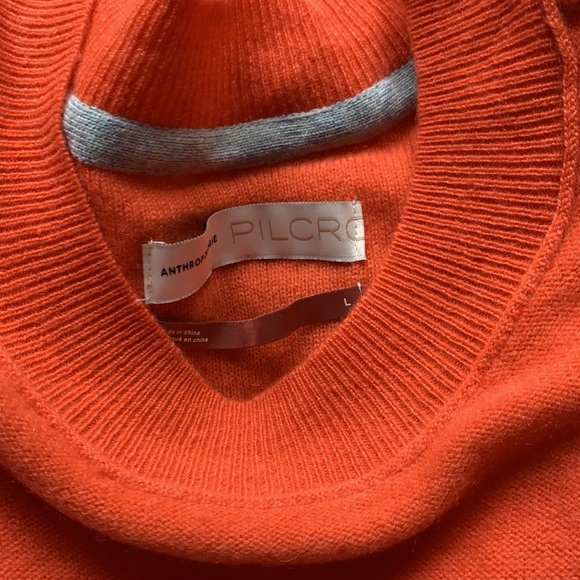 NWT Anthropologie Pilcro Angie Seamed Cashmere Sweater - Picture 8 of 8